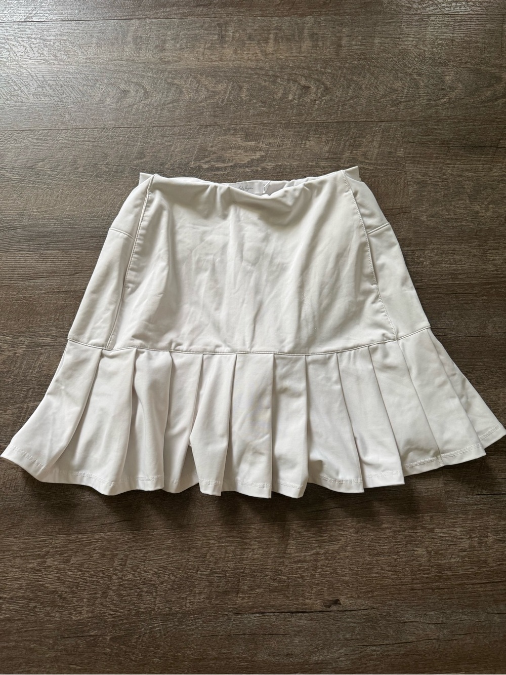 Lady Hagen White Pleated Golf Skirt
